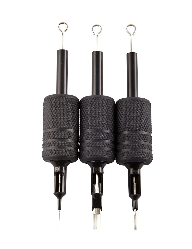 Professional 1'' (25mm) Tattoo Grips and Needles Combo Tattoo Supplies DC-4.1